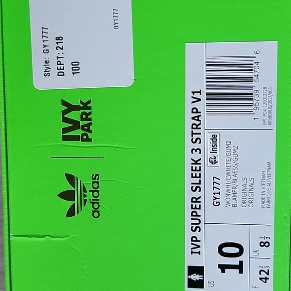 IVP Super Sleek 3 strap shoes Stan Summer IVY Park X Adidas - Picture 13 of 17